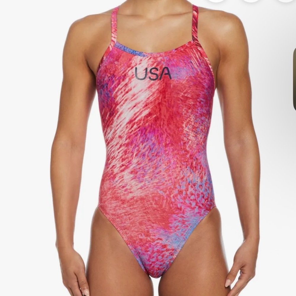 Nike women’s Olympic collection racerback one piece